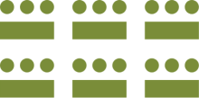 icon of chairs in a classroom layout